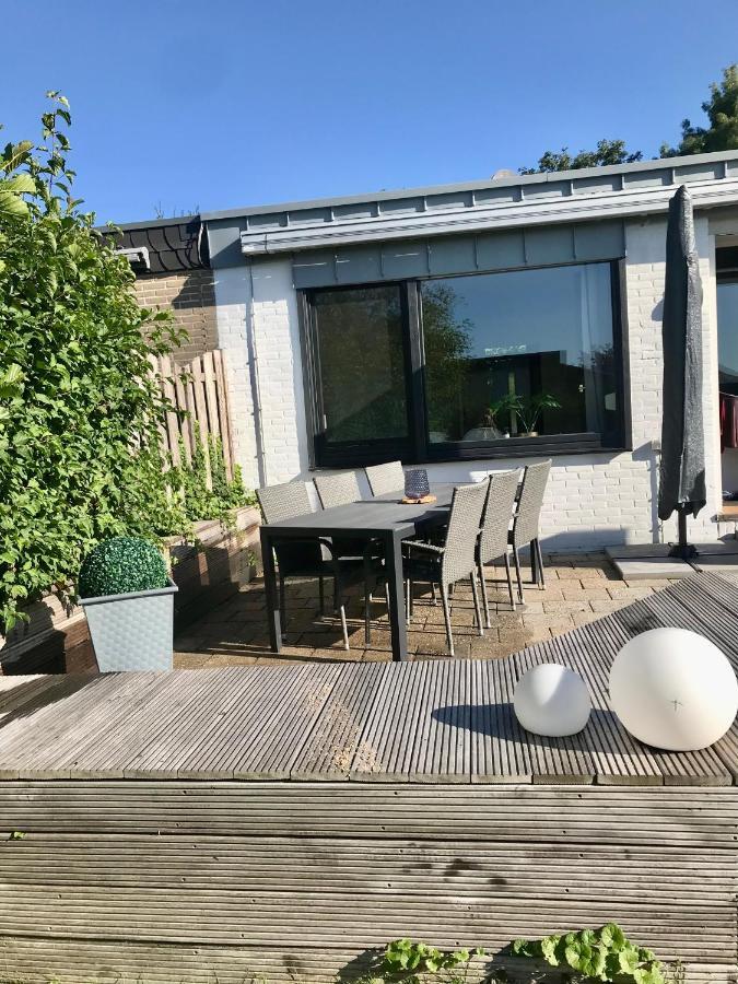 Bungalow Kleine Deichperle, Strand Und Deich In Unmittelbarer Naehe! 莱米尔 外观 照片